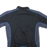 STOKE Cycling Mens T-Shirt Black 1/2 Zip M