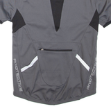 Cycling Mens T-Shirt Grey Crew Neck M