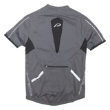Cycling Mens T-Shirt Grey Crew Neck M