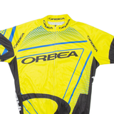 ORBEA Cycling Mens T-Shirt Yellow Crew Neck M
