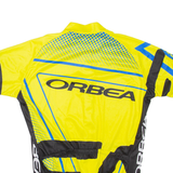 ORBEA Cycling Mens T-Shirt Yellow Crew Neck M