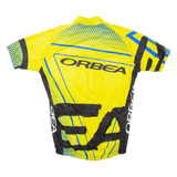 ORBEA Cycling Mens T-Shirt Yellow Crew Neck M