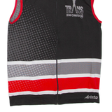 Marathon Mens Vest Black Sleeveless High Neck L