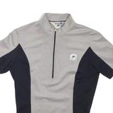 SUGOI Cycling Mens T-Shirt Grey 1/2 Zip S