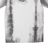 Mens T-Shirt Grey Crew Neck L