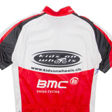 CUORE SWITZERLAND Cycling Mens T-Shirt Red 1/4 Zip M