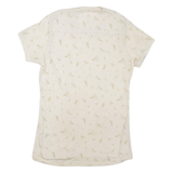 HELLY HANSEN Womens T-Shirt Beige Crew Neck M