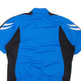 CROSSWAVE Cycling Mens T-Shirt Blue 1/4 Zip XL