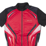CRIVIT SPORTS Cycling Mens T-Shirt Black High Neck M
