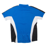 STOKE Cycling Mens T-Shirt Blue 1/4 Zip L