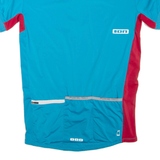 ION Cycling Mens T-Shirt Blue 1/4 Zip S