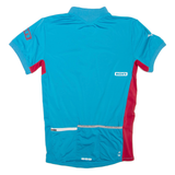 ION Cycling Mens T-Shirt Blue 1/4 Zip S