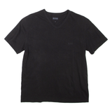 BOSS Mens T-Shirt Black V-Neck M