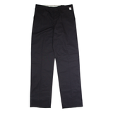 DICKIES Workwear Mens Trousers Black Regular Straight W38 L39