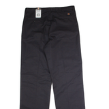 DICKIES Workwear Mens Trousers Black Regular Straight W38 L39