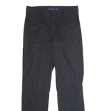 DICKIES Flex Workwear Mens Trousers Black Slim Tapered W32 L33