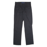 DICKIES Flex Workwear Mens Trousers Black Slim Tapered W32 L33