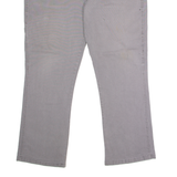 DICKIES Workwear Mens Canvas Trousers Grey Regular Straight W40 L30