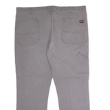 DICKIES Workwear Mens Canvas Trousers Grey Regular Straight W40 L30