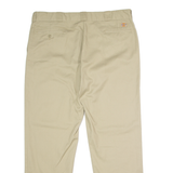 DICKIES 874 Workwear Mens Twill Trousers Beige Classic Straight W42 L32