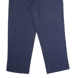 CARHARTT Dungaree Fit Carpenter Workwear Mens Canvas Trousers Blue Straight W38 L30