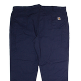 CARHARTT FR Carpenter Workwear Mens Trousers Blue Regular Straight W50 L32