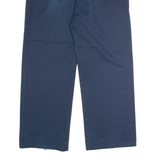 DICKIES Workwear Mens Trousers Blue Regular Straight W36 L30