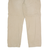 CARHARTT Carpenter Workwear Mens Canvas Trousers Beige Relaxed Straight W42 L32
