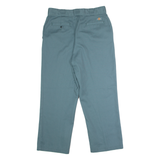 DICKIES X Urban Outfitters Workwear Womens Twill Trousers Green Straight W32 L27