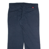 DICKIES 774 Workwear Womens Twill Trousers Blue Classic Straight W40 L32