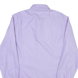 CALVIN KLEIN Mens Shirt Purple Striped Long Sleeve M