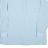 PIERRE CARDIN Mens Plain Shirt Blue Long Sleeve M