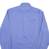 TOMMY HILFIGER Mens Plain Shirt Blue Long Sleeve M