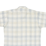 DINO CARINO Mens Shirt Blue Check L