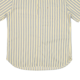 TOMMY HILFIGER Mens Shirt Yellow Striped L