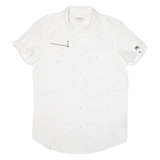 DIESEL Womens Plain Shirt White M