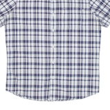 TIMBERLAND Mens Shirt Blue Check M