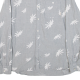 VANS Mens Shirt Grey Long Sleeve M