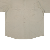 JEEP Mens Plain Shirt Green 2XL