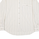 CALL UP Mens Shirt Pink Striped Long Sleeve M