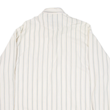 CALL UP Mens Shirt Pink Striped Long Sleeve M