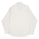 CALL UP Mens Shirt Pink Striped Long Sleeve M