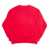 DISNEY Minnie Mouse Womens Sweatshirt Red L