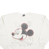 Mickey Mouse Womens Sweatshirt White XL