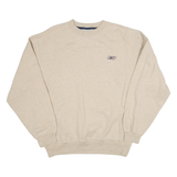REEBOK Womens Sweatshirt Beige M