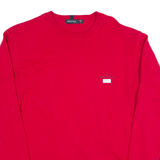 NAUTICA Womens Sweatshirt Red L
