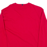 NAUTICA Womens Sweatshirt Red L