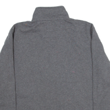 NAUTICA Womens Sweatshirt Grey 1/4 Zip XL