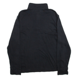 NAUTICA Womens Sweatshirt Blue 1/4 Zip XL