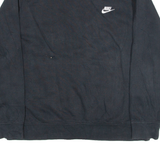 NIKE Womens Sweatshirt Black L